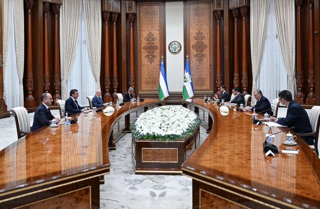 Cumhurbaşkanı Yardımcısı Yılmaz'ın Özbekistan Temasları