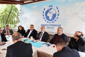 Işıkhan, Anadolu Yayıncılar Federasyonu (AYF) tarafından düzenlenen programda basın kuruluşlarının