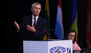 ​​​​Stoltenberg, başkent Sofya’da düzenlenen NATO Parlamenter Asamblesi İlkbahar Toplantısı’nın genel