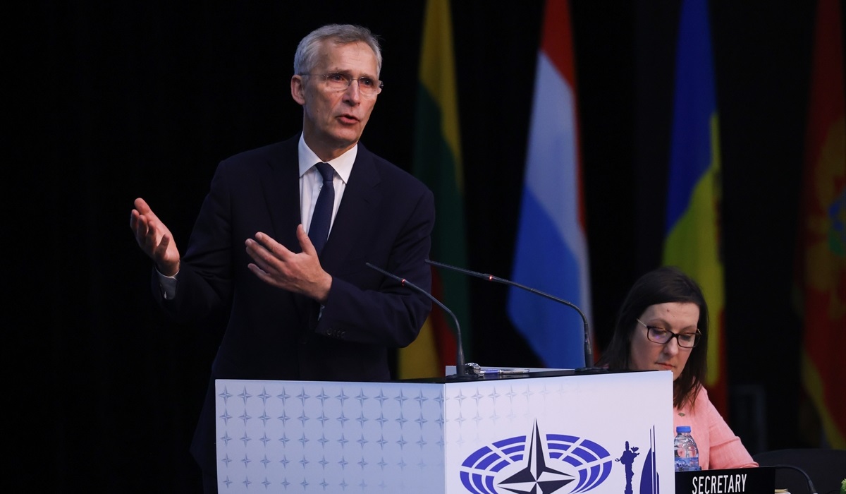 ​​​​Stoltenberg, başkent Sofya’da düzenlenen NATO Parlamenter Asamblesi İlkbahar Toplantısı’nın genel