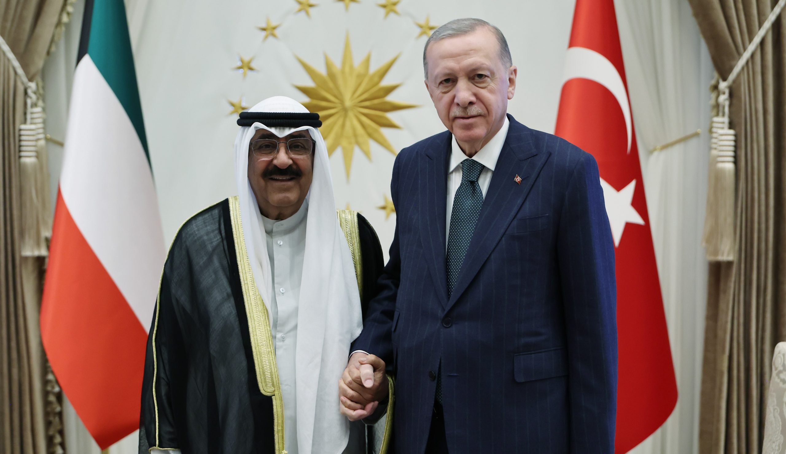 Kuveyt resmi ajansına (KUNA) göre Sabah, Erdoğan’a gönderdiği telgrafta, “Türkiye’den