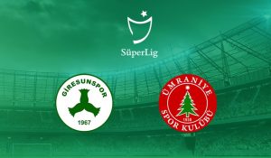 Bitexen Giresunspor ile Ümraniyespor arasında Trendyol 1. Lig’in 34. haftasında