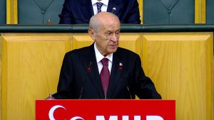 Milliyetçi Hareket Partisi lideri Devlet Bahçeli, partisinin grup toplantısında gündeme