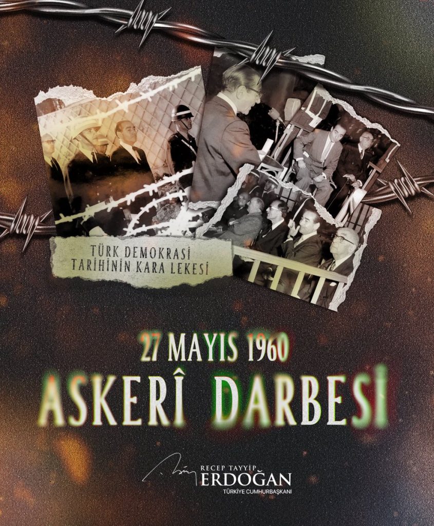 Cumhurbaşkanı Erdoğan'dan '27 Mayıs' Mesajı