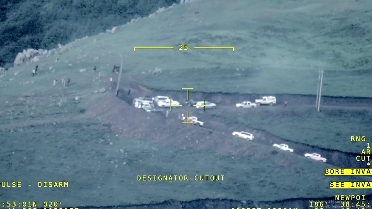 Reisi’nin helikopterinin enkazına 15 saatlik çalışma sonrasında AKINCI İHA’nın tespitlerinin