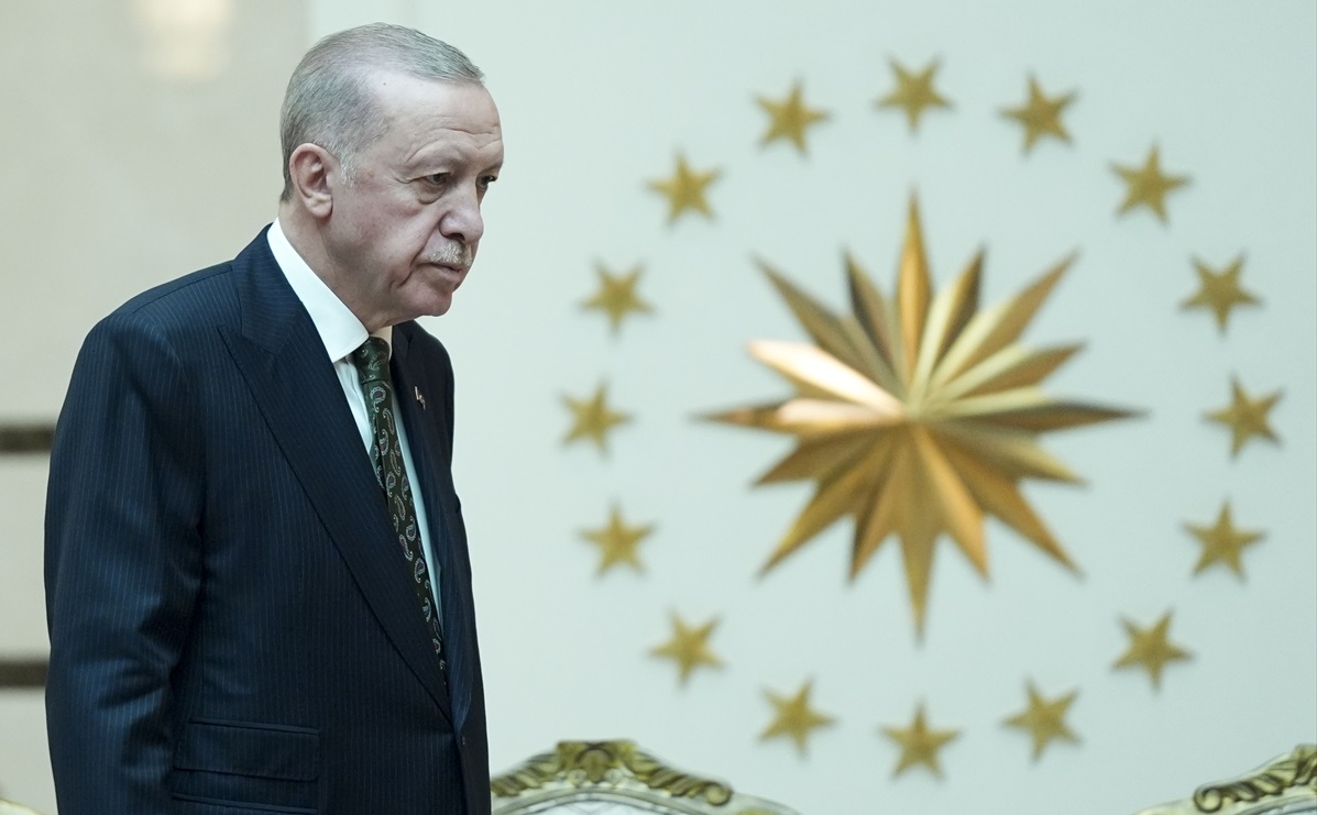Cumhurbaşkanı Recep Tayyip Erdoğan, Cumhurbaşkanlığı Külliyesi’nde, Brunei Büyükelçisi Noni Zurainah