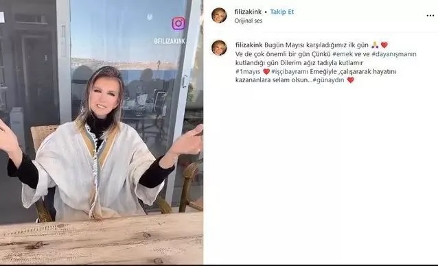 Ünlü İsimlerden 1 Mayıs Paylaşımları