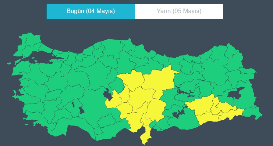 Meteoroloji Uyardı: 81 İlde Sağanak!
