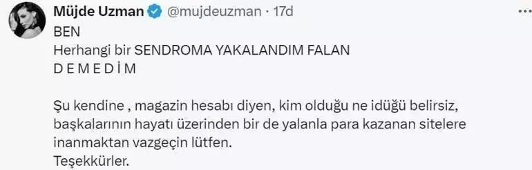 Sinan Akçıl'dan Eski Sevgilisi Müjde Uzman'a "Tükense Bende Tükenirdi" Dedi! Müjde Uzman Tükenmişlik Sendromunda Mı?