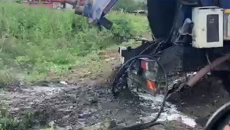 Tekirdağ’da skandal: TESKİ'nin Ergene deresine atık bırakması tepki çekti