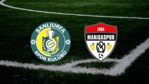 Şanlıurfaspor ve Manisa FK, ligde kalma mücadelesinde karşı karşıya gelecek.