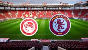 Olympiakos ve Aston Villa, Avrupa Konferans Ligi finali için Pire’de