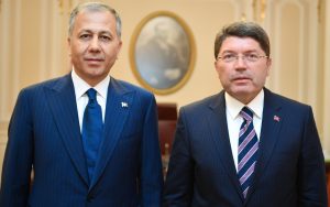 Adalet Bakanı Yılmaz Tunç ve İçişleri Bakanı Ali Yerlikaya, Ayhan