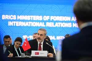 Diplomatik kaynaklardan edinilen bilgiye göre Bakan Hakan Fidan, BRICS Dışişleri