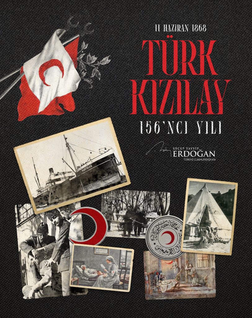 Cumhurbaşkanı Erdoğan'dan Türk Kızılay Mesajı