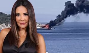 Ünlü şarkıcı ve sunucu Esra Balamir, tatil için gittiği Datça’da,