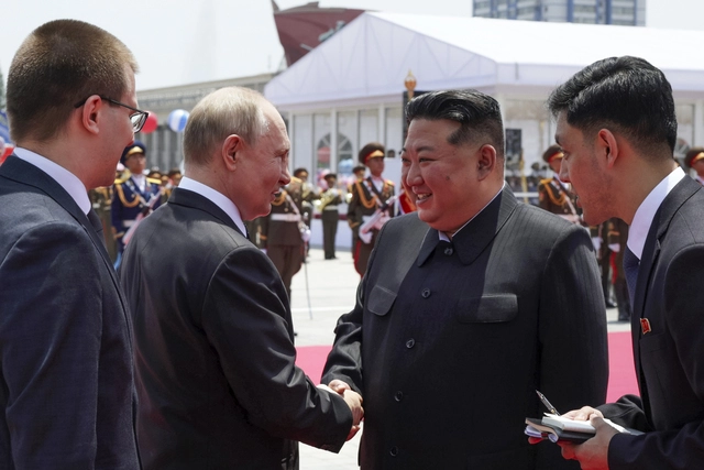 Putin 24 Yıl Sonra Kuzey Kore'yi Ziyaret Etti putin kuzey kore ziyareti