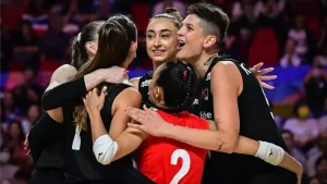 A Milli Kadın Voleybol Takımımız, FIVB Voleybol Milletler Ligi’nin 3.