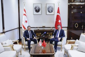 Yılmaz, görüşmede yaptığı açıklamada, Üstel’i Cumhurbaşkanlığı Külliyesi’nde ağırlamaktan memnuniyet duyduğunu