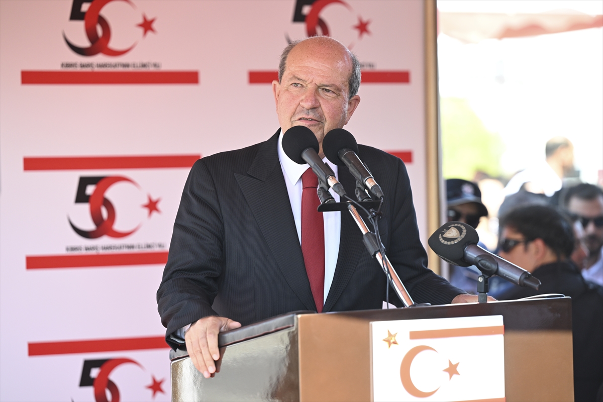 Kuzey Kıbrıs Türk Cumhuriyeti (KKTC) Cumhurbaşkanı Ersin Tatar, Barış Harekatı’nın