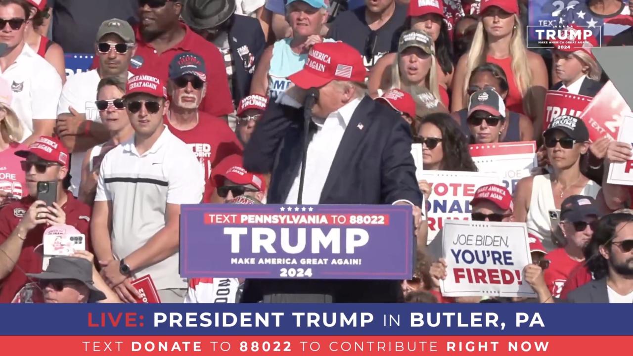 Donald Trump'a Silahlı Saldırı Görüntüleri Ortaya Çıktı! ABD Alarma Geçti!