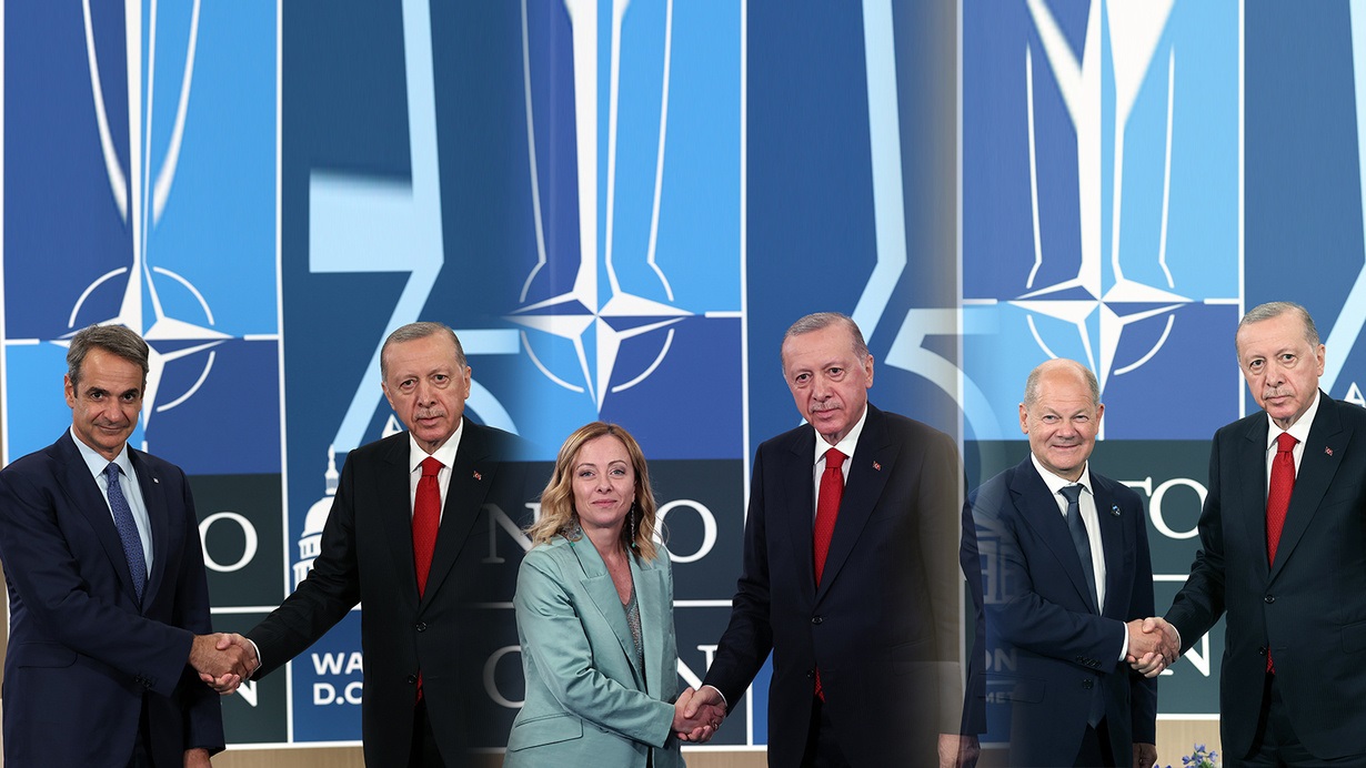 Cumhurbaşkanı Erdoğan, NATO Devlet ve Hükümet Başkanları Zirvesi’ne katılmak üzere