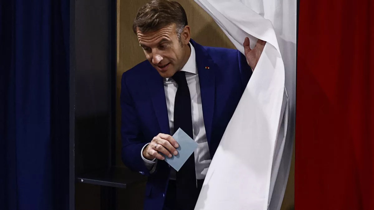 fransa seçim macron