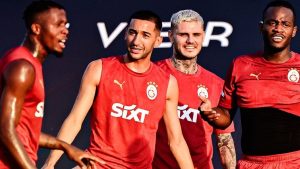 2024-2025 sezonu hazırlıklarını sürdüren Galatasaray, Avusturya’nın LASK Linz takımıyla karşı