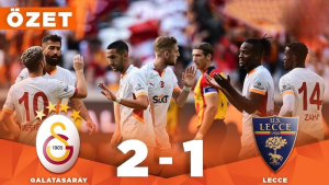 Galatasaray, yeni sezon hazırlıkları kapsamında karşılaştığı İtalya Serie A ekibi