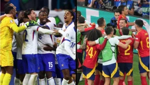 Turnuvanın favorilerinden ev sahibi Almanya’yı deviren İspanya, finale bir adım