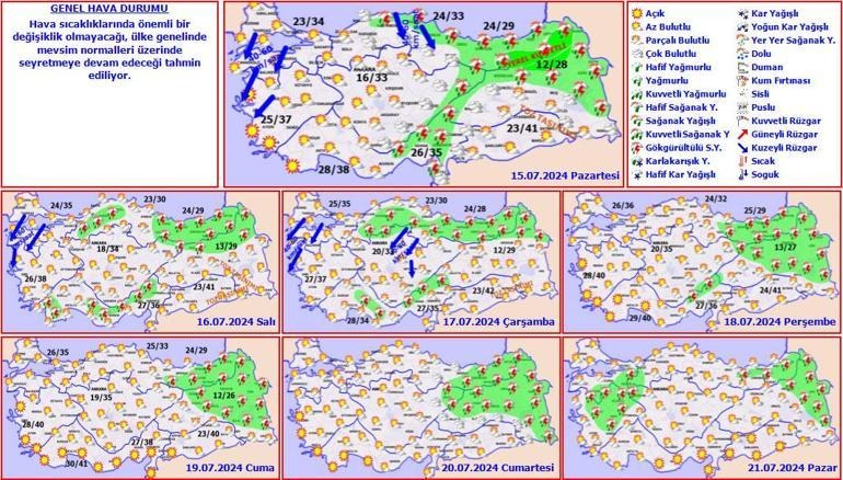 20 Kent İçin Alarm Verildi! Meteoroloji Hava Raporunu Güncelledi