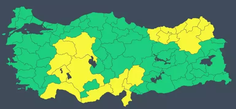 20 Kent İçin Alarm Verildi! Meteoroloji Hava Raporunu Güncelledi