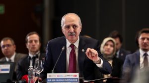 TBMM Başkanı Numan Kurtulmuş, yaptığı yazılı açıklamada, Gazze’de yaklaşık 10