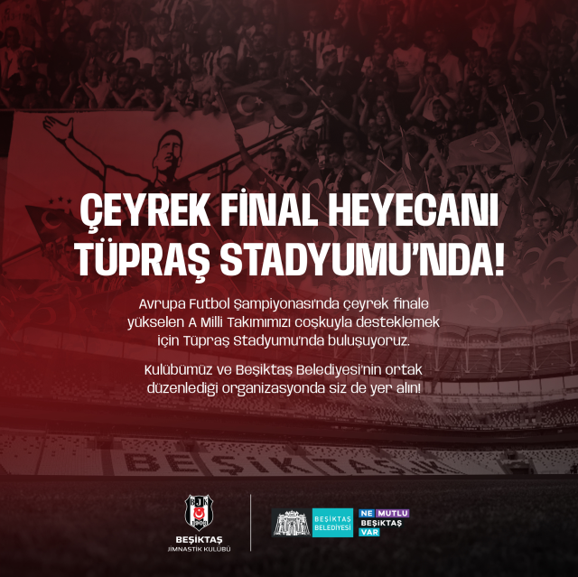 Türkiye-Hollanda maçı Beşiktaş Tüpraş Standında! Bilet Fiyatları Ne Kadar, Nasıl alınır?