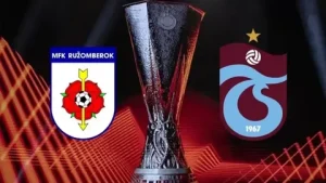 Trabzonspor, UEFA Avrupa Ligi 2. eleme turundaki ilk karşılaşmasında Slovakya