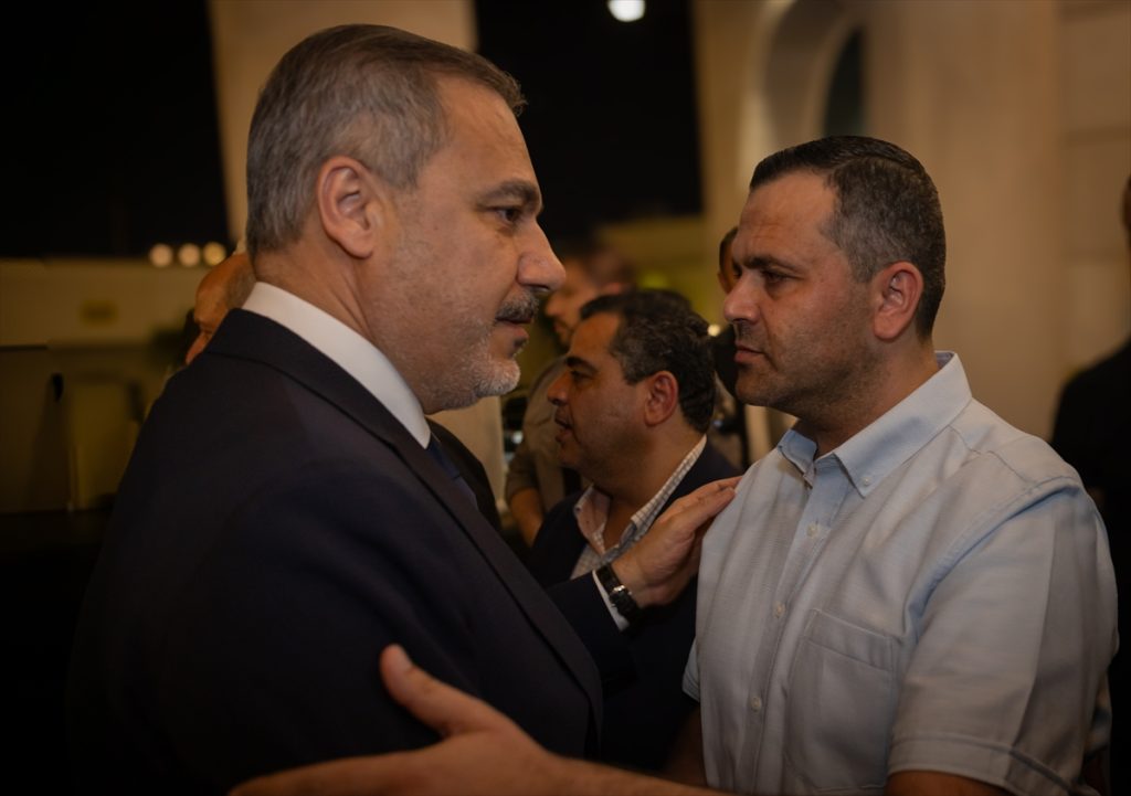 Bakan Fidan Hamas Siyasi Büro Başkan Vekili Meşal İle Görüştü