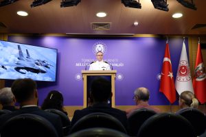 Milli Savunma Bakanlığı (MSB), tarafından haftalık basın bilgilendirme toplantısı yapıldı.