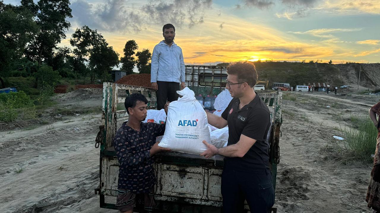 bangladeş afad yardım