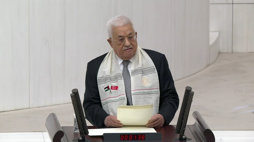 TBMM'de Filistin İçin Özel Oturum: Abbas Dünyaya Seslendi