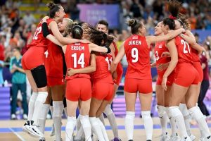 A Milli Kadın Voleybol Takımı, Paris 2024 Yaz Olimpiyatları’ndaki ikinci
