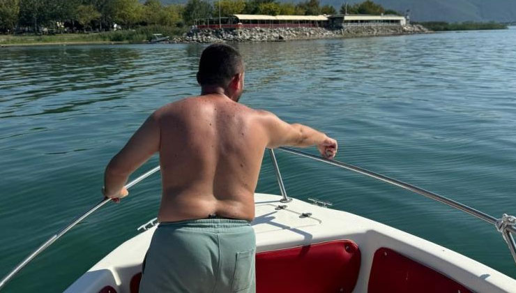 Merak uyandıran cisim! İznik Gölü'nde Balıkçılar gördü