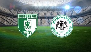 Bodrum FK Konyaspor CANLI İZLE! Futbolseverlerin merakla beklediği Trendyol Süper
