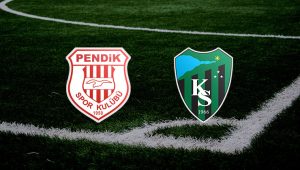 Pendikspor Kocaelispor maçını ŞİFRESİZ donmadan CANLI İZLE! Futbolseverler için heyecan