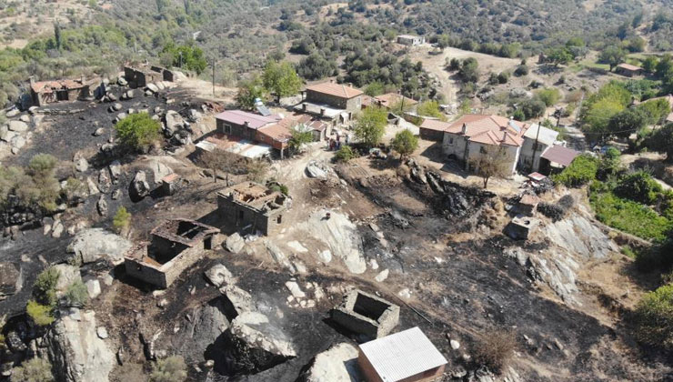 Ula ve Yatağan'daki yangınlar kontrol altına alındı