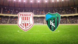 CANLI HD İZLE Pendikspor Kocaelispor Maçı TRT SPOR! Pendikspor ile