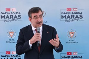 Yılmaz, KKTC ziyareti kapsamında Gazimağusa ilçesine bağlı Maraş bölgesinde KKTC’li
