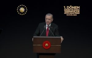 Cumhurbaşkanı Recep Tayyip Erdoğan, Beştepe Millet Kongre ve Kültür Merkezi’nde
