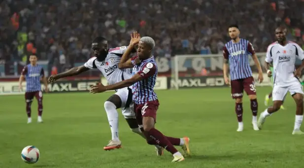 Trabzonspor Beşiktaş: 1-1 (Geniş Maç Özeti-Maç Skoru-Maçın Golleri)