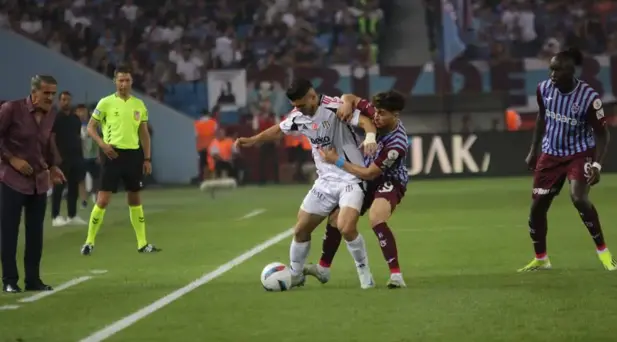 Trabzonspor Beşiktaş: 1-1 (Geniş Maç Özeti-Maç Skoru-Maçın Golleri)