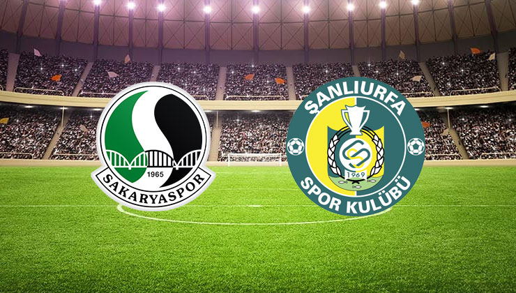 Sakaryaspor Şanlıurfaspor maçı
